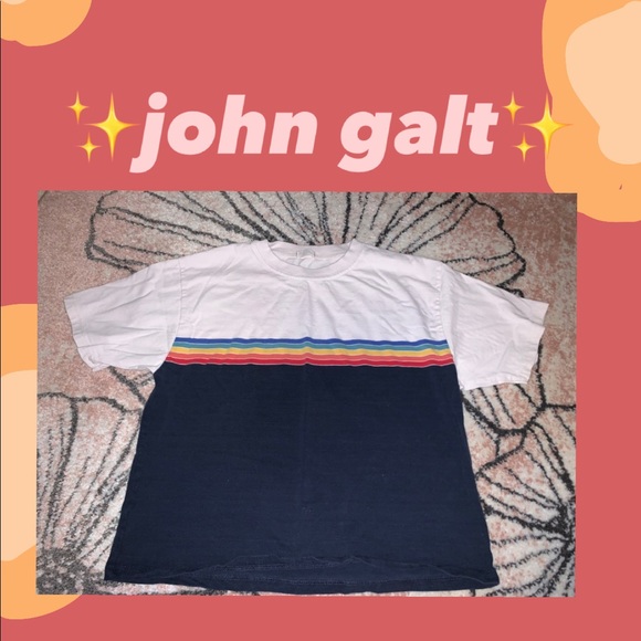✨john galt/brandy melville tee✨ - Picture 1 of 3
